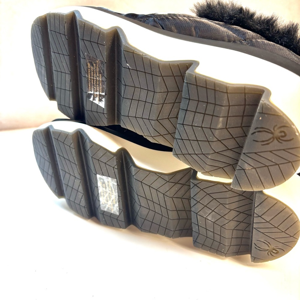 NEW SPYDER conway slip-on wedge shoes Black Size 9 - Picture 6 of 9